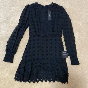 New! Lulus Black Dress